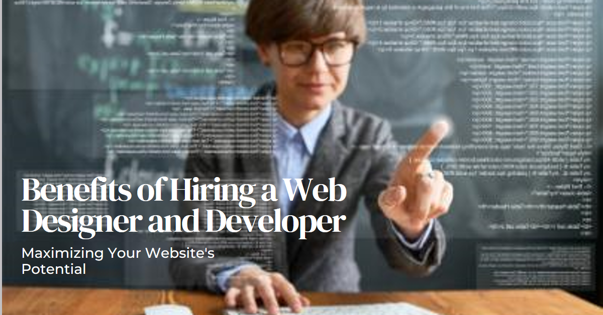 Why do we need to hire a web designer and a web developer?